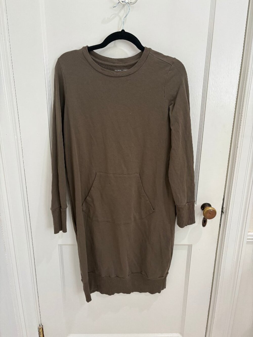 Sweatshirt Dress in Crocodile from Universal Standard, 2XS (Size 6/8), EUC